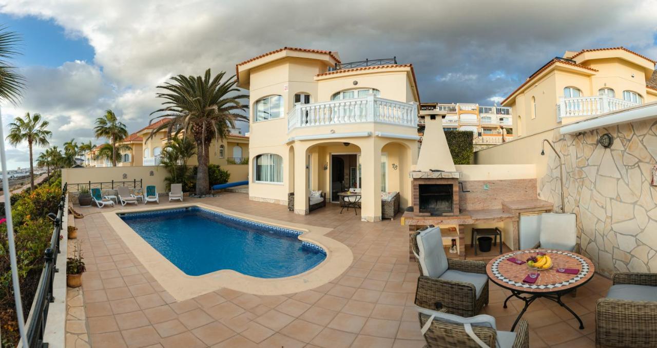 Villa Faya On The First Ocean Line With New Heated Pool Los Cristianos  Exterior photo